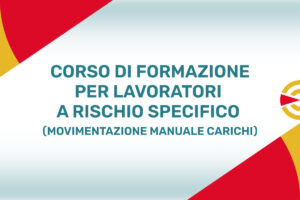 Corso Movimentazione Manuale dei Carichi MMC