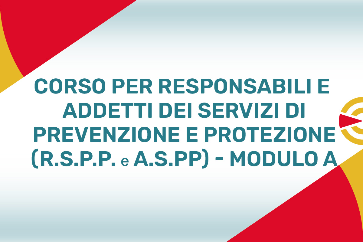 corso responsabile servizio prevenzione e protezione